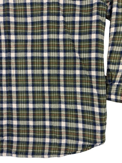 Coleman Outdoor Quilt Lined Plaid Shirt Jacket Lumberjack Grunge XL
