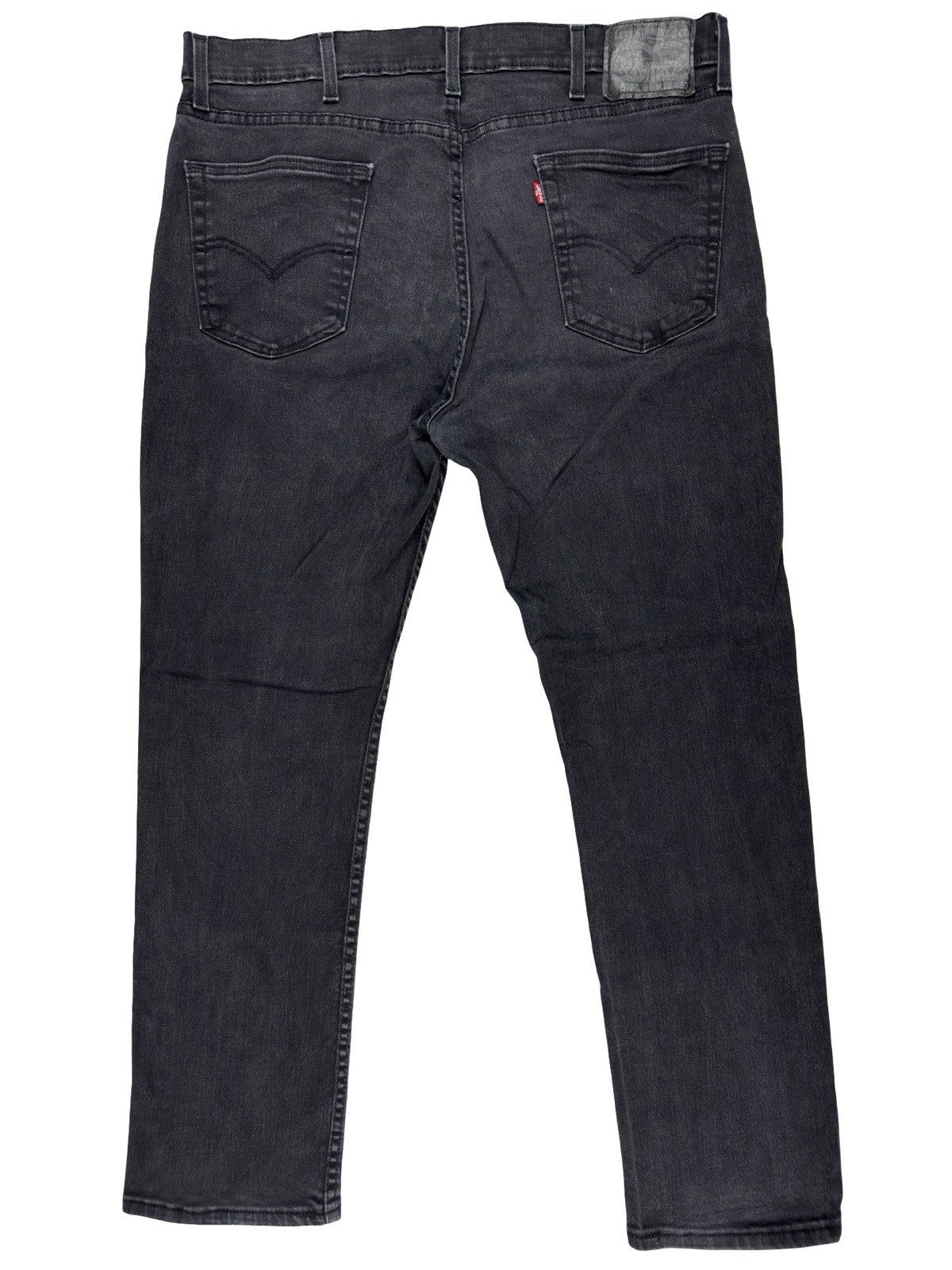 Levi's 511 Slim Fit Straight Leg Black Denim Jeans 38W 30L