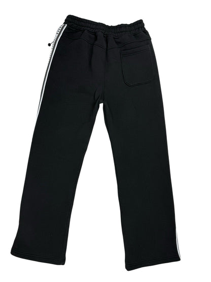 Jordan Black Cotton Blend Joggers Size Large