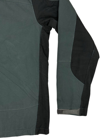The North Face Grey Zip Softshell Jacket Large