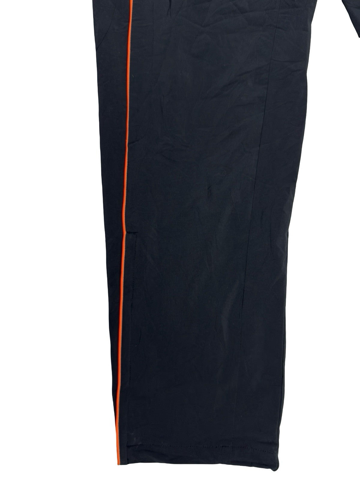 Lotto Black White Mesh Lined Adjustable Tracksuit Bottoms Medium