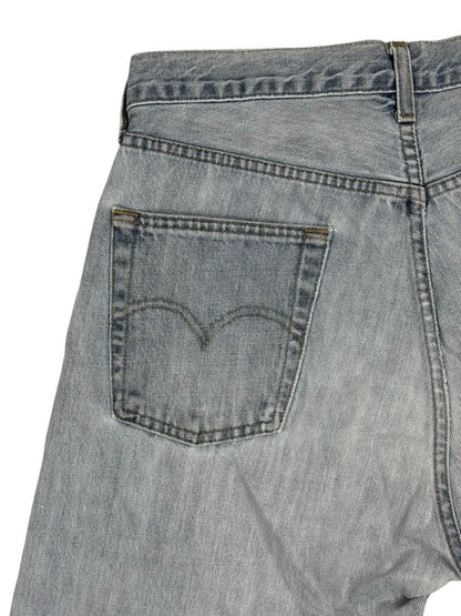 Levi's Blue Cut Off Shorts 34W