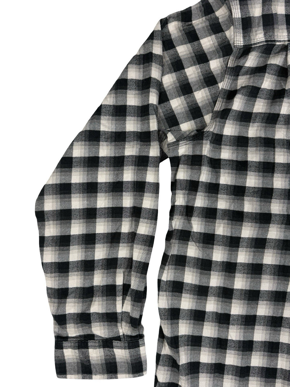 Carhartt Black Plaid Hamilton Relaxed Fit Button Shirt XL