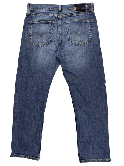 Levi's 505 Blue Regular Straight Leg Denim Jeans 34W 30L