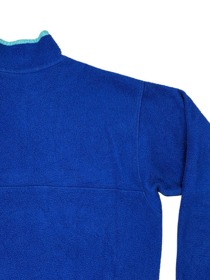 Patagonia Blue Retro Snap Fleece Jumper Size 12