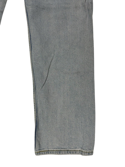 Levi's 514 Light Blue Denim Straight Leg Jeans 33W 30L