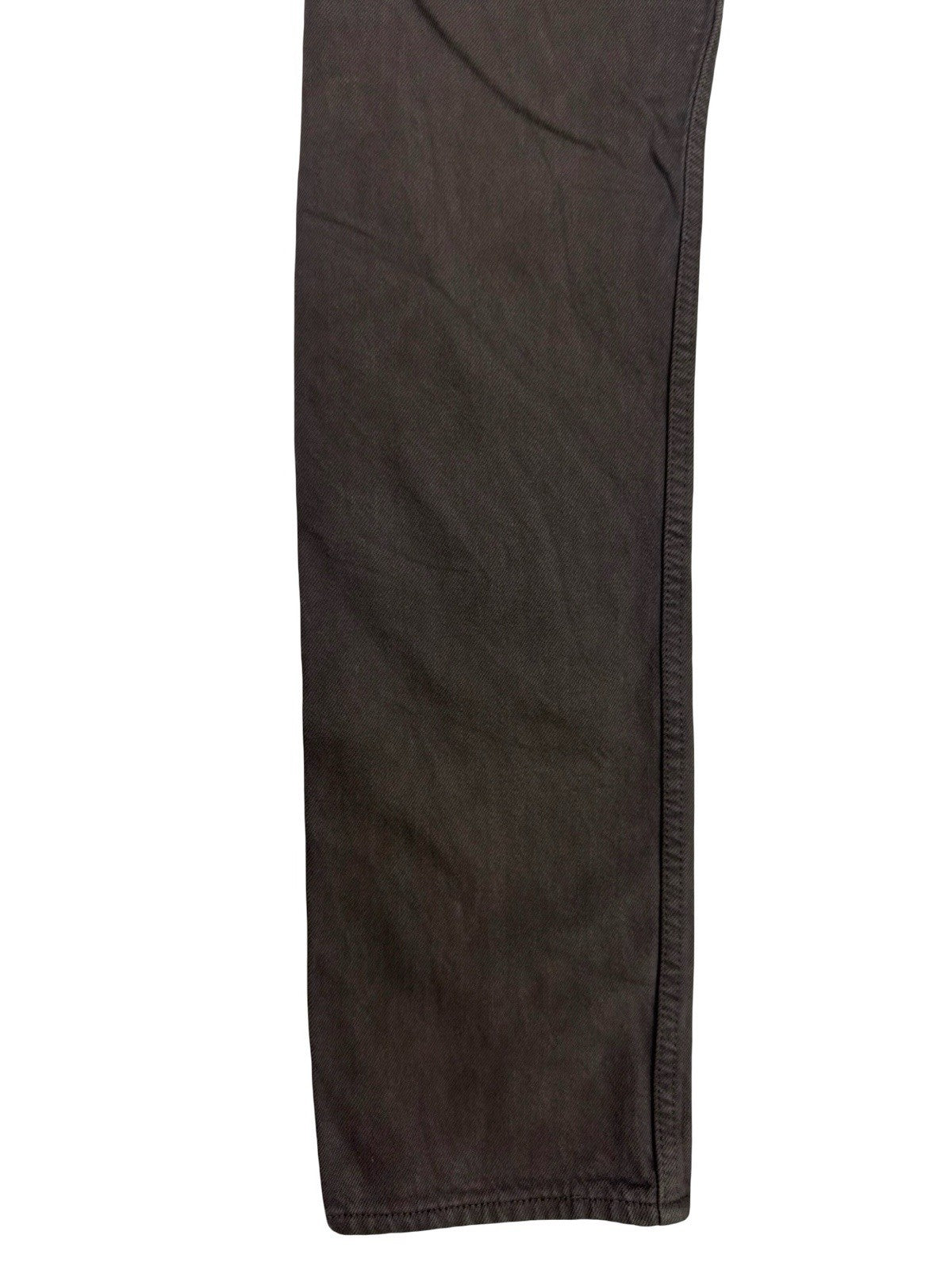 Levi's 501 Vintage Brown Straight Leg Denim Jeans 26W 34L