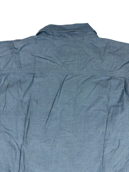 Carhartt Loose Fit Midweight Denim Blue Chambray Long Sleeve Shirt XL