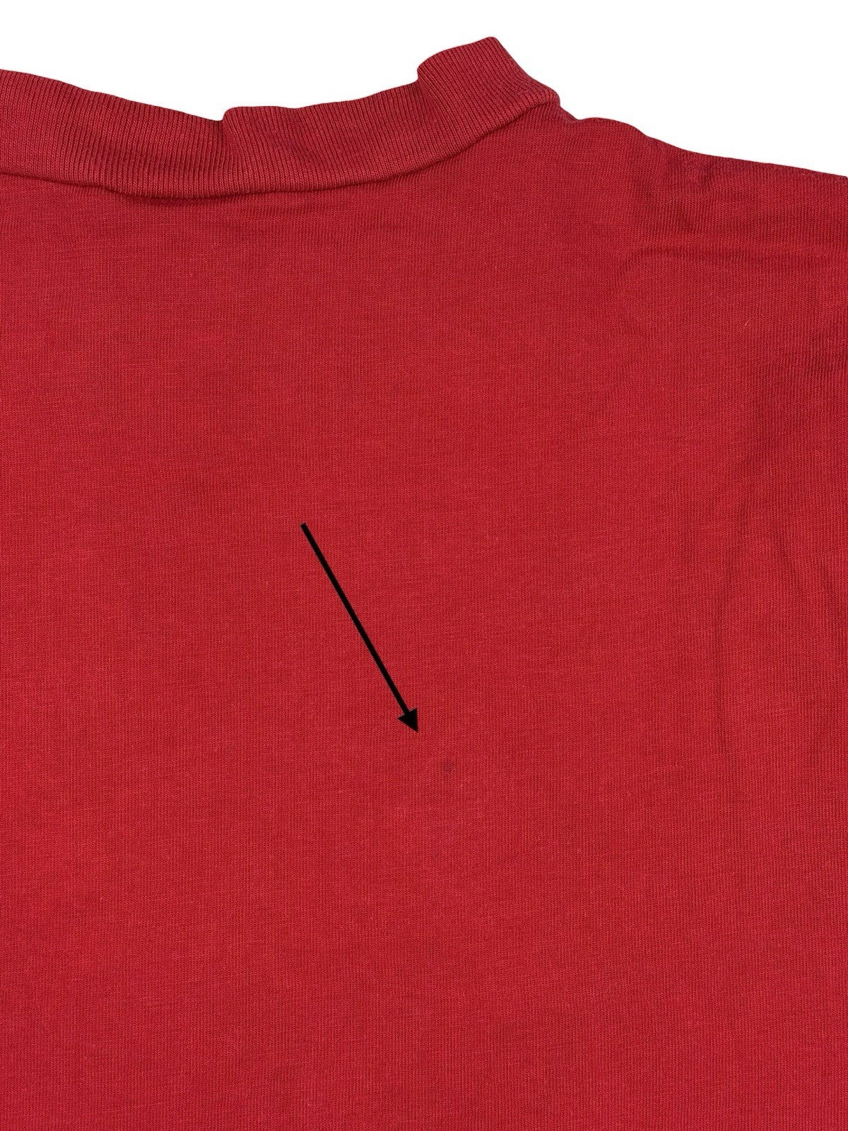 Hard Rock Cafe Red Atlanta V-Neck Top Medium