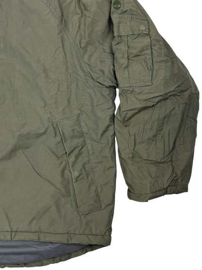 Timberland Green Weathergear Insulated Zip Jacket Large