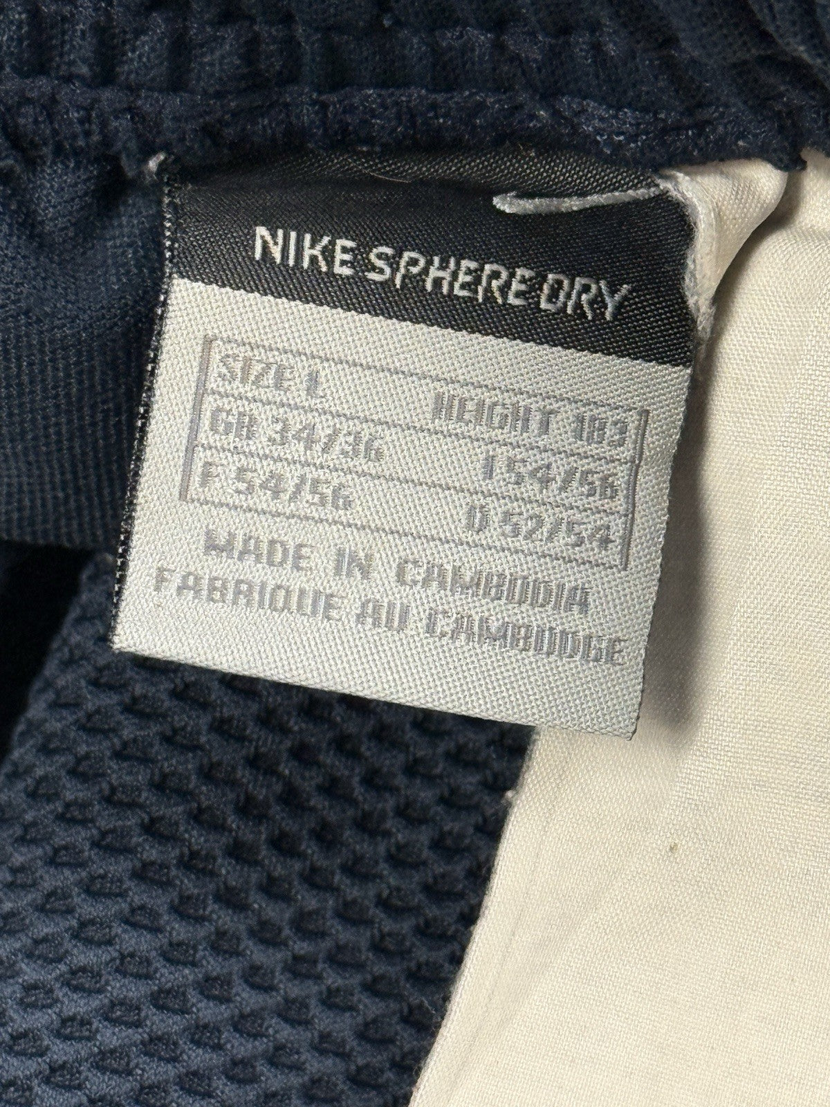 Nike Retro Y2K Sphere Dry Blue Active Track Trousers Large