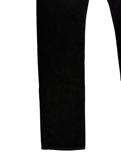 Levi's 501 Black Straight Leg Denim Jeans 32W 34L