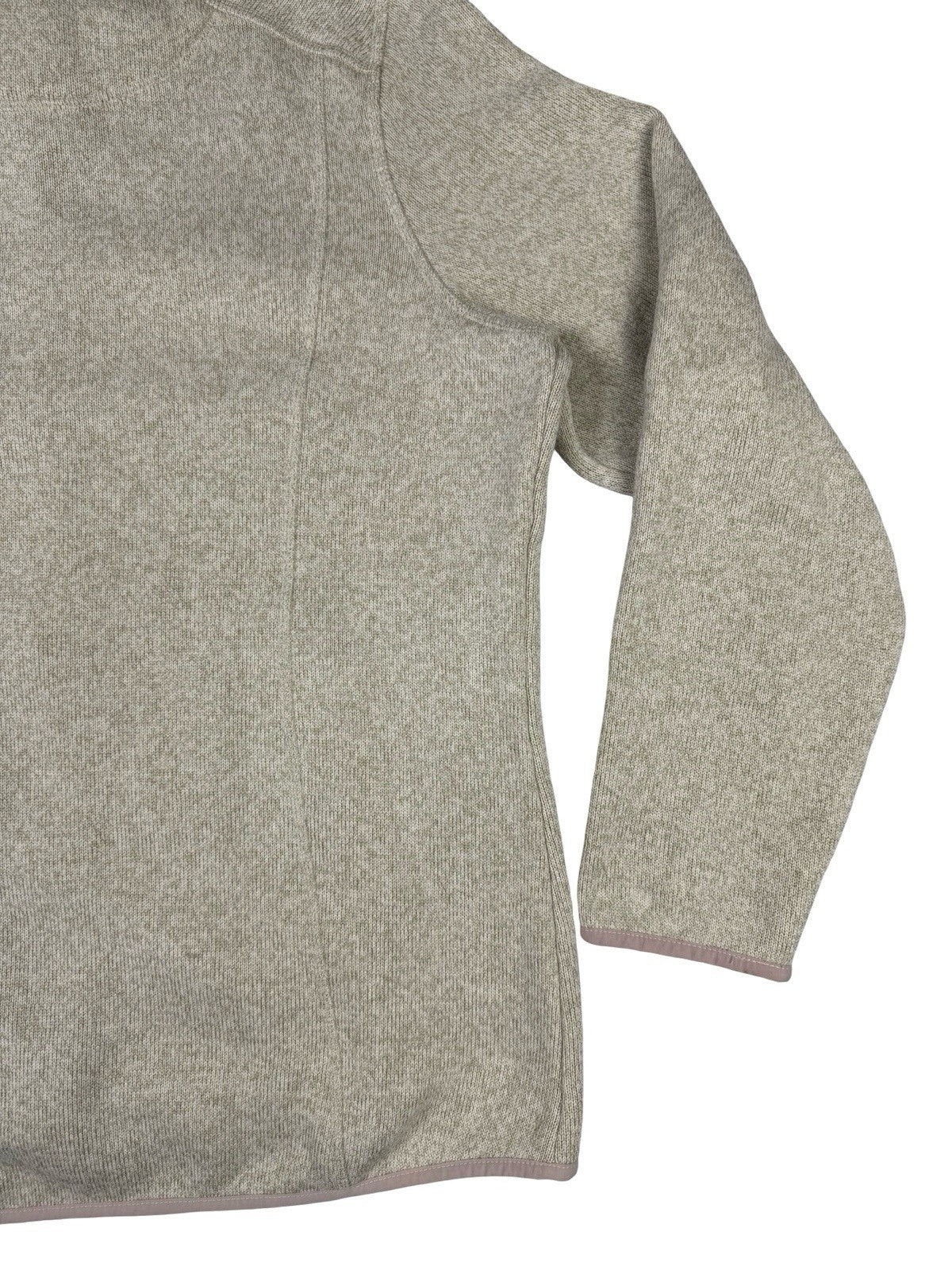 L.L. Bean Cream Zip Fleece Jacket Women's XL Regular