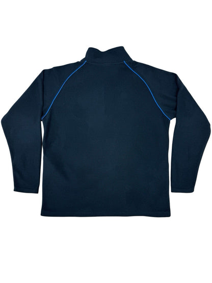 Scotland Classics Blue 1/4 Zip Fleece Jumper Large