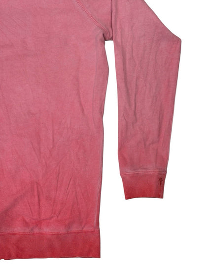 Nike Pink Faded Zip Hoodie Small