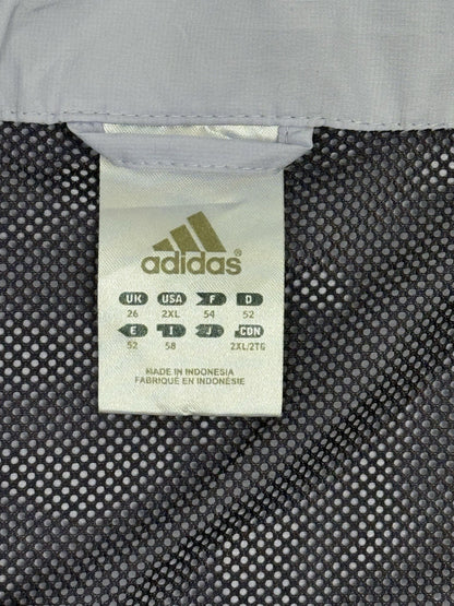 Adidas Retro Purple Zip Track Jacket 2XL