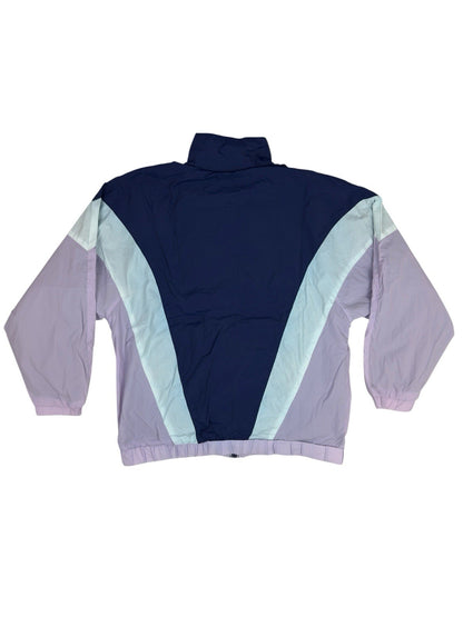 Pull and Bear Blue Zip Track Jacket Medium