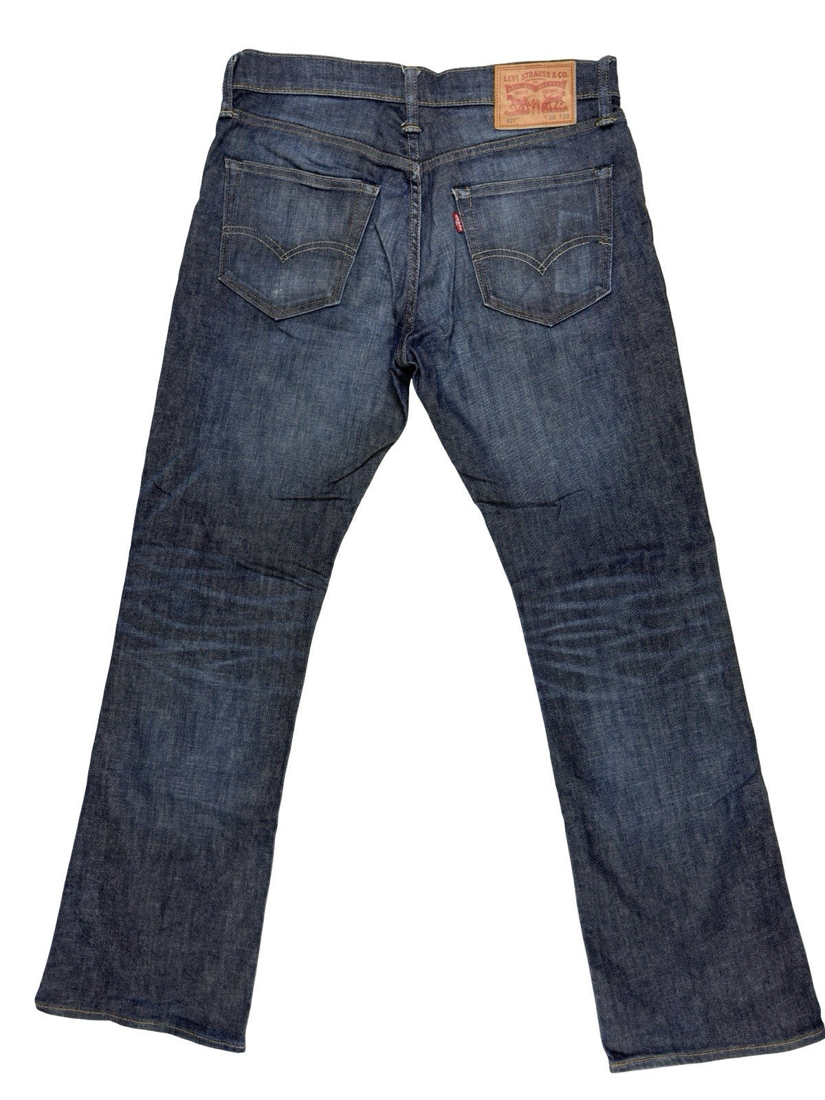 Levi's 527 Blue Slim Bootcut Denim Jeans 30W 30L