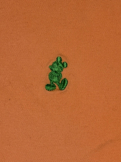 Disney Orange Mickey Mouse Polo Small