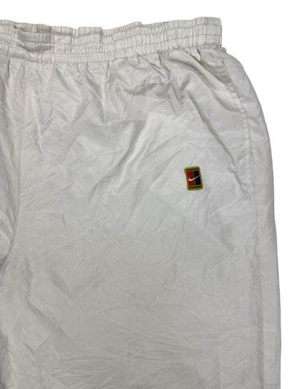 Nike Vintage 90s White Lined Tracksuit Bottom Trousers XL