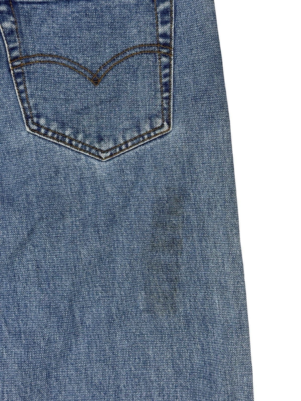 Levi's 501 Vintage Relaxed Fit Tapered Leg Blue Denim Jeans 34W 34L USA