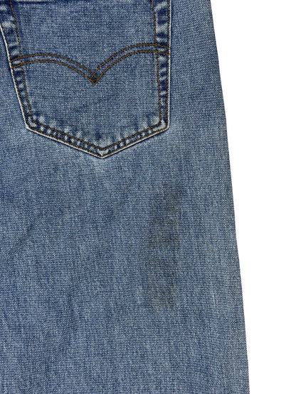 Levi's 501 Vintage Relaxed Fit Tapered Leg Blue Denim Jeans 34W 34L USA