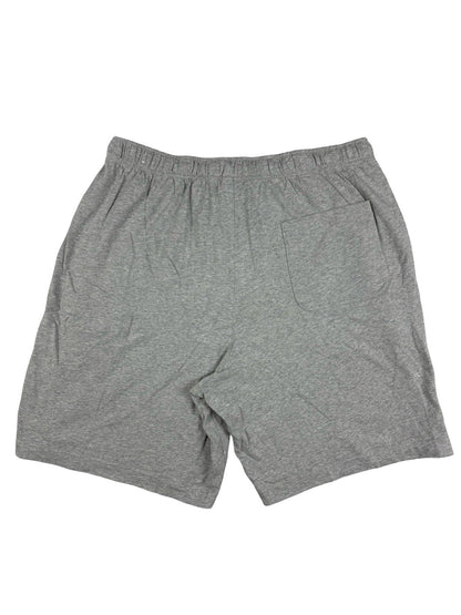 Nike Grey Cotton Jogger Lounge Sweat Shorts 2XL