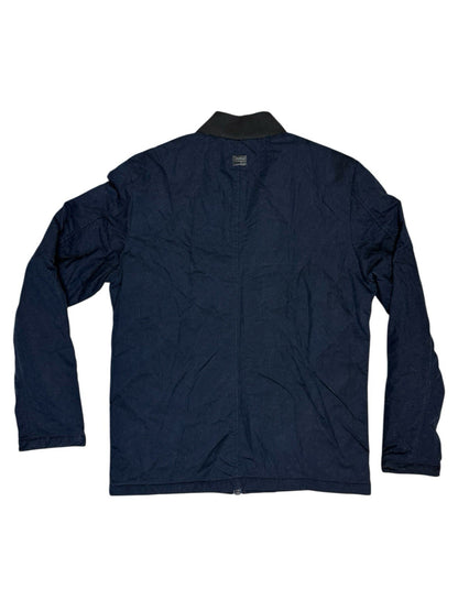 G Start Raw Blue Quilted Zip Bomber Jacket Medium