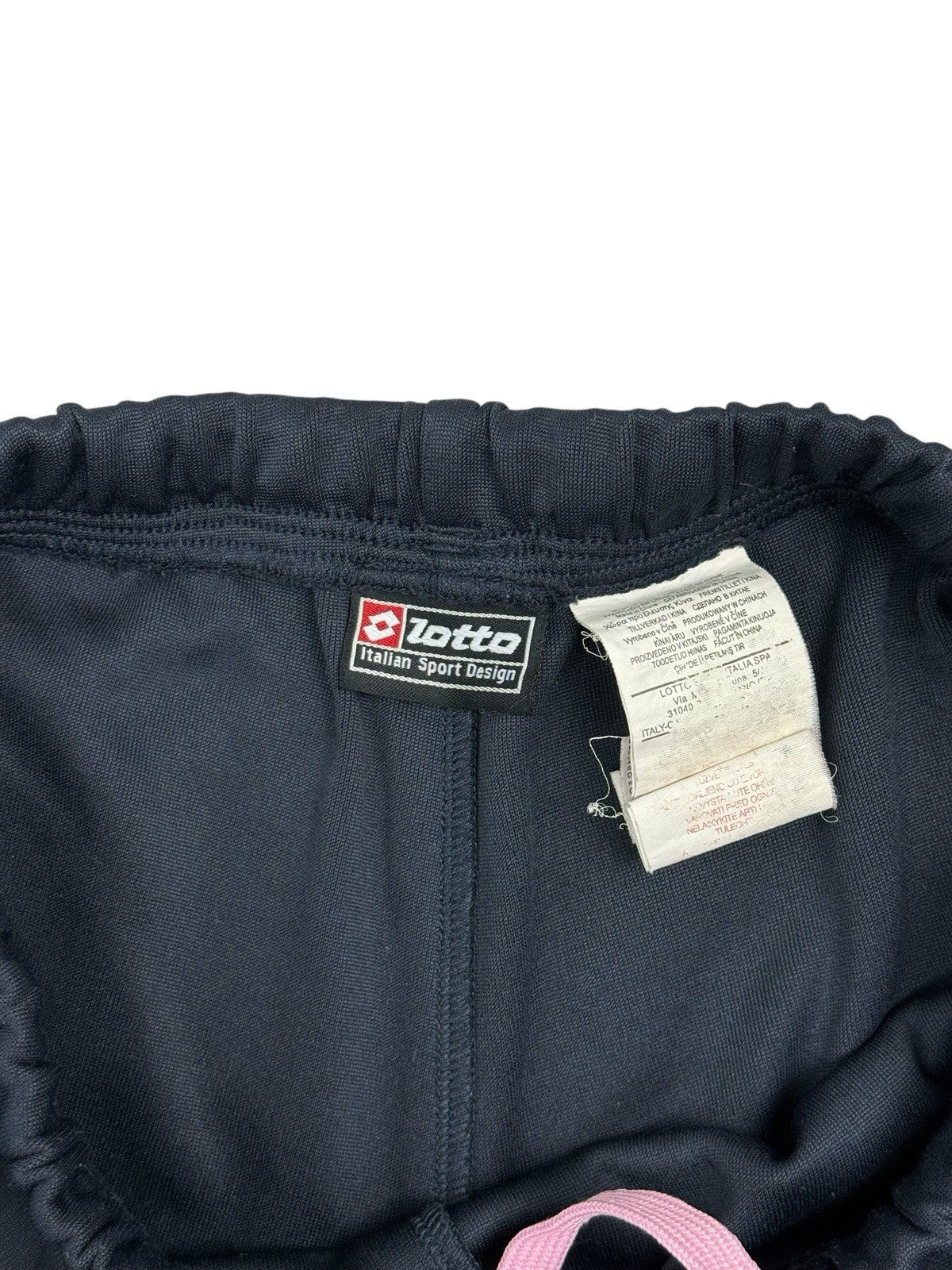 Lotto Blue Retro Tracksuit Bottoms Size 12
