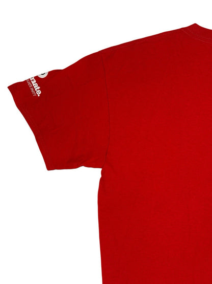Atlanta Falcons Red Printed Cotton NFL Tailgate Top Large