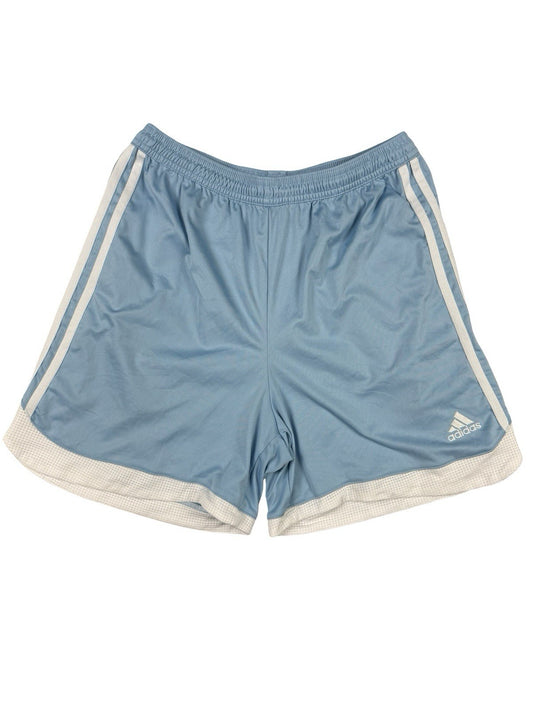 Adidas Y2K 00's Blue Climalite Sport Training Shorts Women's Medium (14)