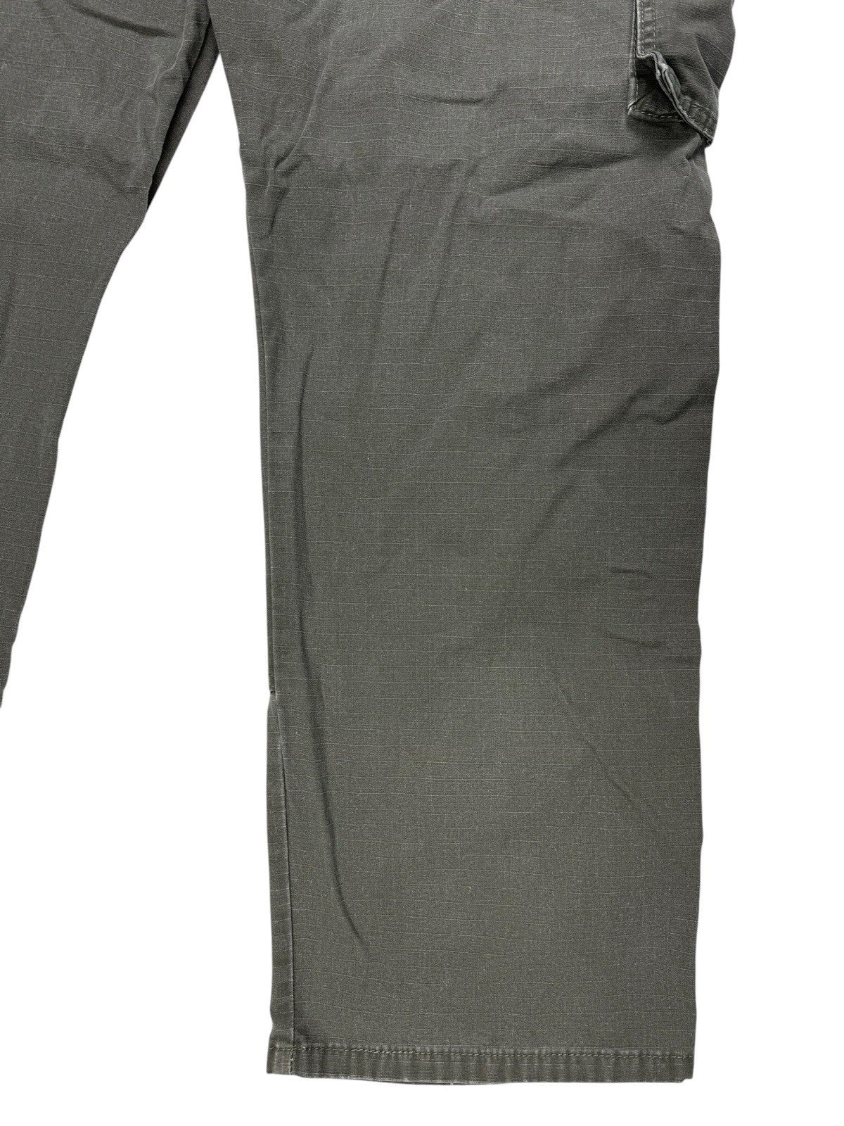 Wrangler Riggs Green Workwear Carpenter Denim Jeans 34W 30L
