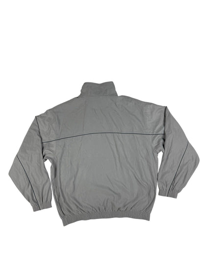 Champion Retro Grey Lined Zip Track  Jacket 2XL