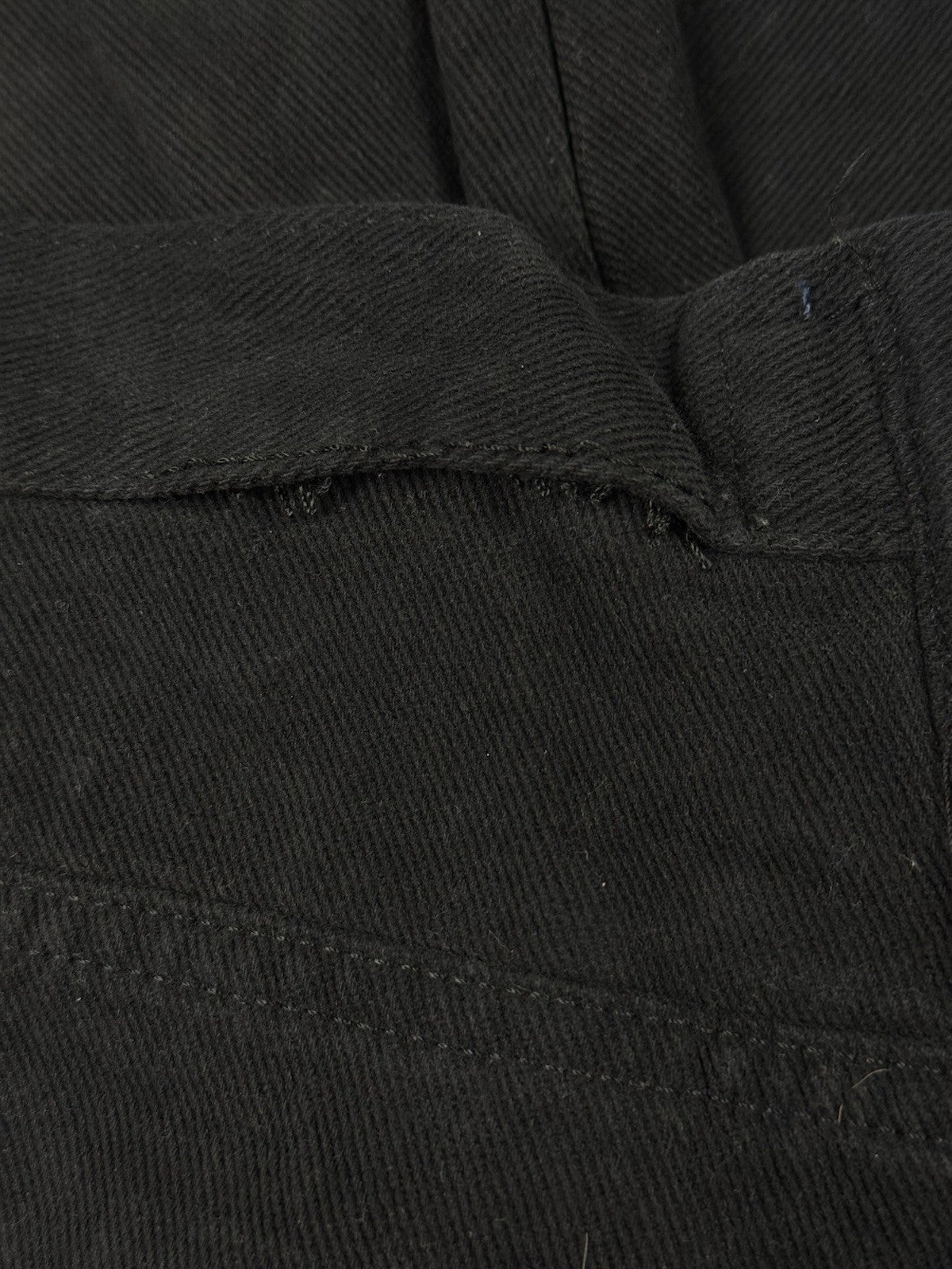 Trussardi Jeans Black Corduroy Jeans 37W 27L