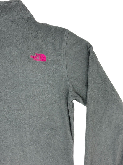 The North Face Grey Zip Fleece Jumper Jacket Girls XL