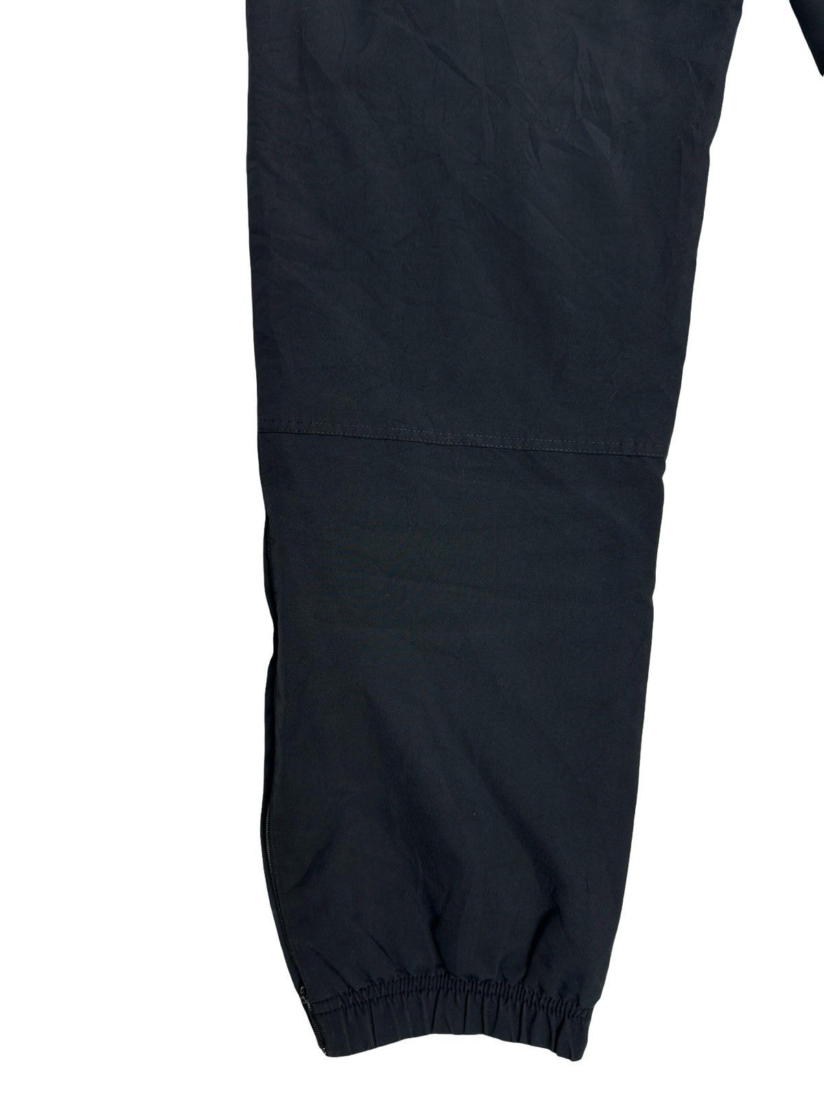 Adidas Vintage Black Mesh Lined Tracksuit Bottom Trousers Small