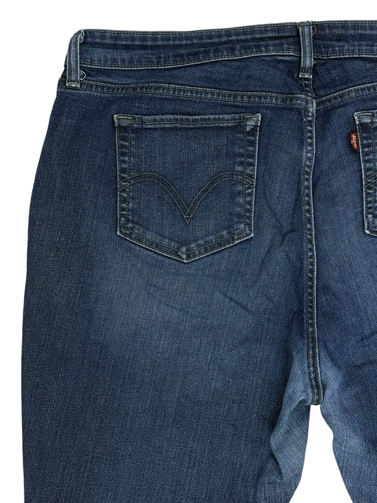 Levi's Blue Mid Rise Skinny Denim Jeans 38W 30L