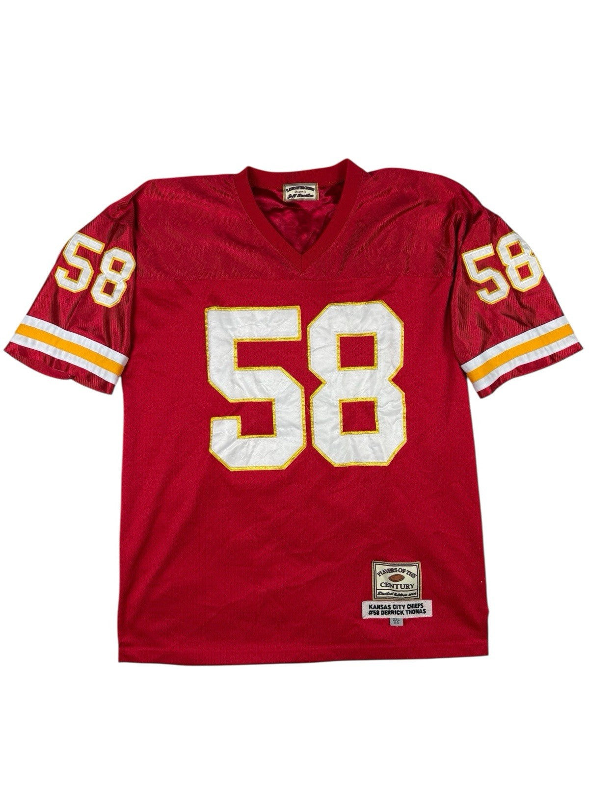 Players of the Century NFL Kansas City Chiefs D Thomas Jersey 2XL