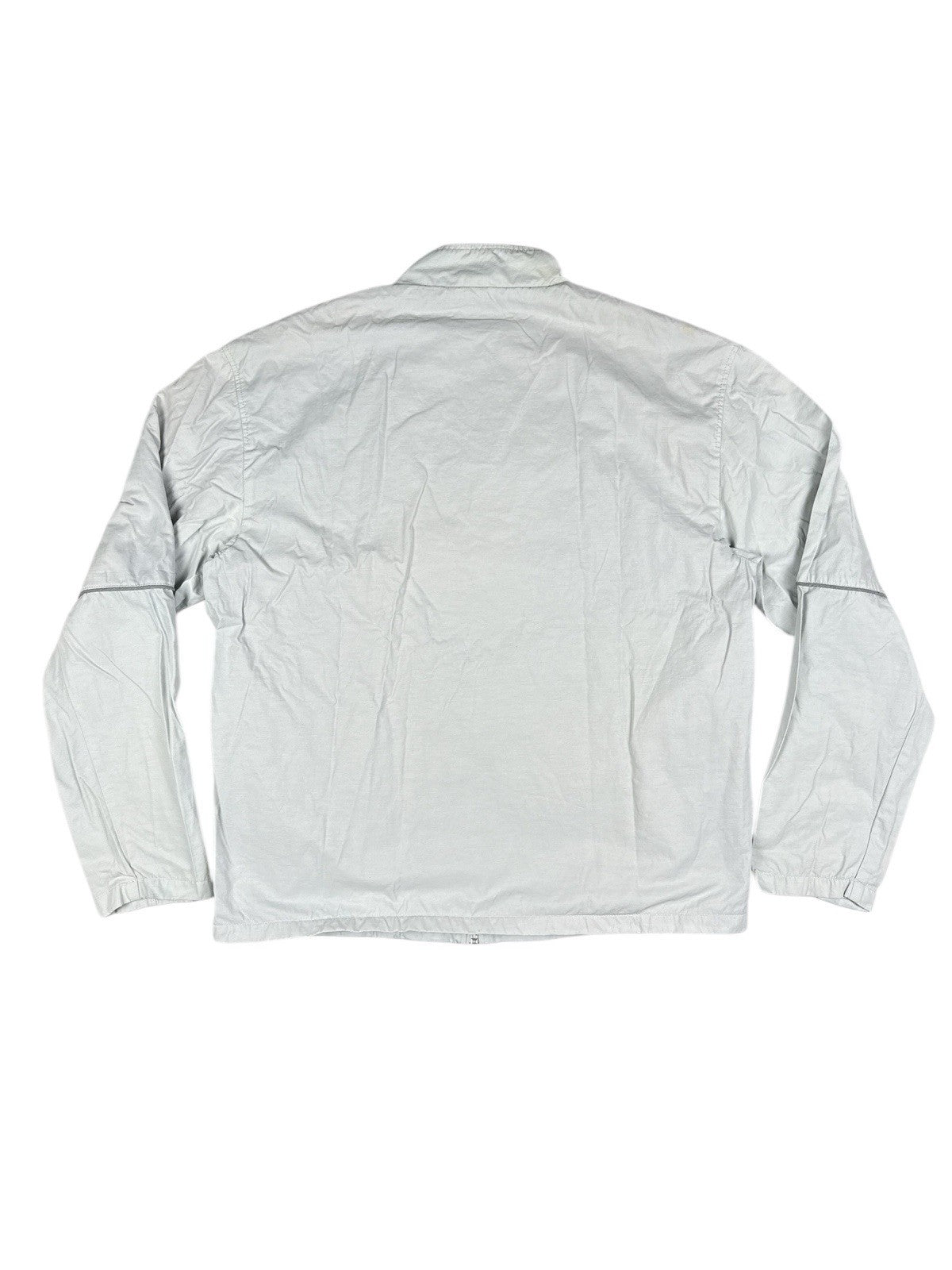 Fila Retro Grey Mesh Lined Y2K Zip Track Jacket XL