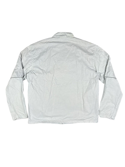 Fila Retro Grey Mesh Lined Y2K Zip Track Jacket XL