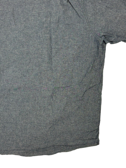 Wrangler Blue Button Up Top 2XL