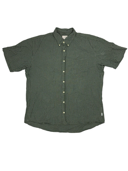 J Crew Green Check Cotton Collared Shirt XL