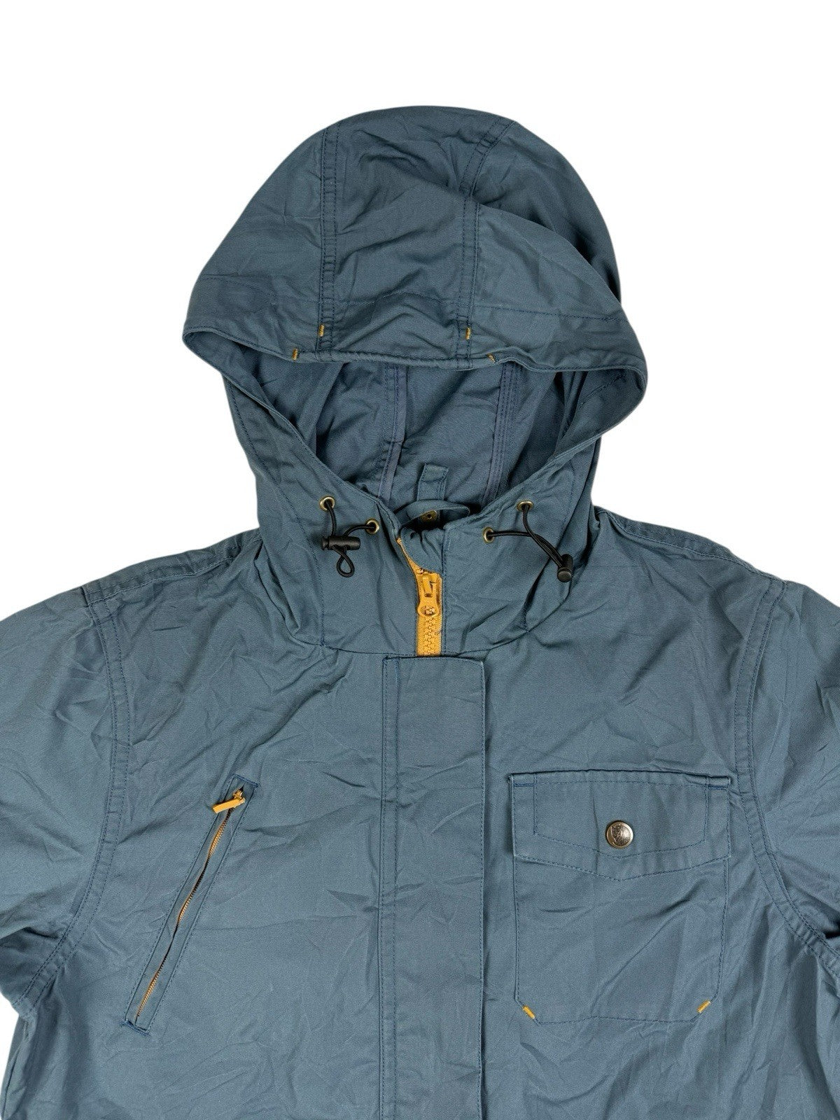 Fjallraven Blue Hooded Parka Jacket XS