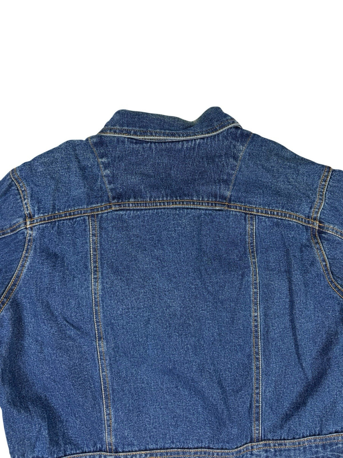 Bill Blass Retro Y2K Blue Denim Jacket Women's Small