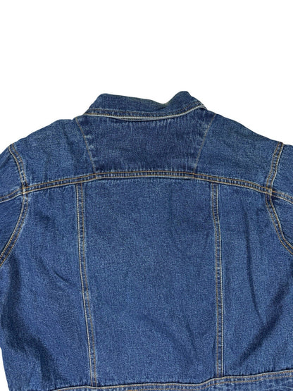 Bill Blass Retro Y2K Blue Denim Jacket Women's Small