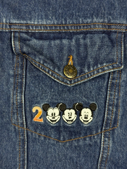 Vintage Disney Blue Denim Millenium Jacket 2000 Medium