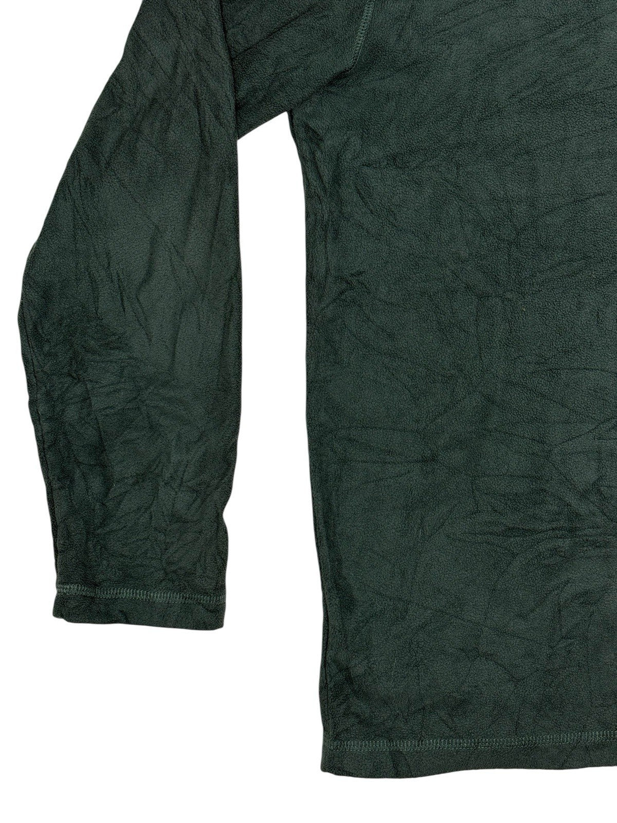 Chaps Green Quarter Zip Fleece Medium