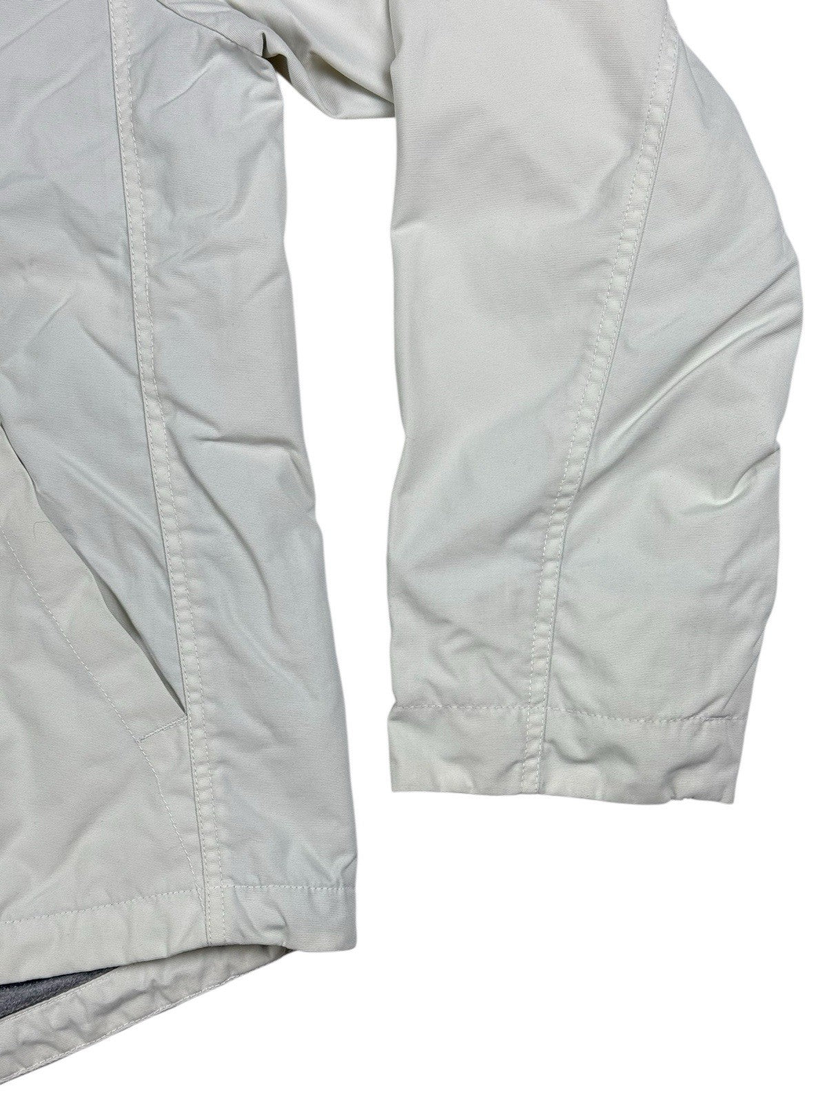 Tommy Hilfiger Retro Off White Lined Nylon Zip Jacket 2XL