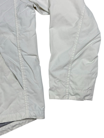 Tommy Hilfiger Retro Off White Lined Nylon Zip Jacket 2XL