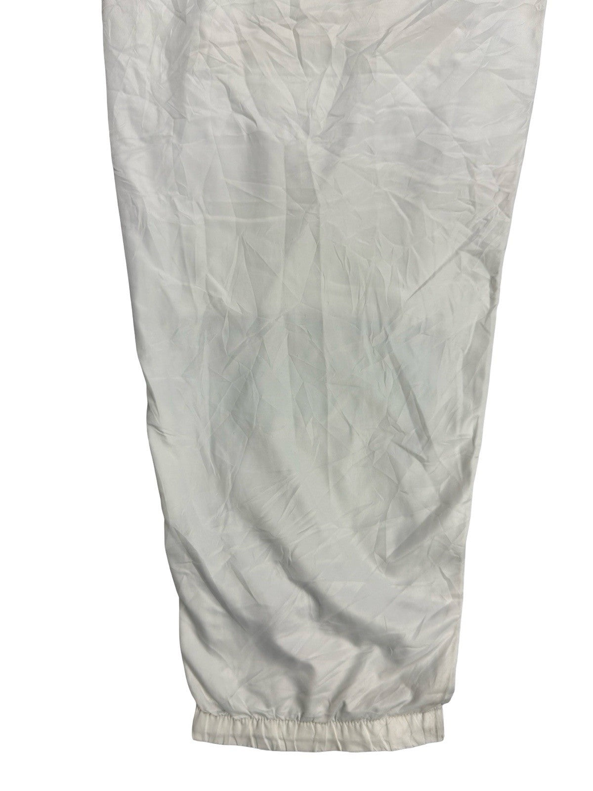 Nike Vintage 90s White Lined Tracksuit Bottom Trousers XL